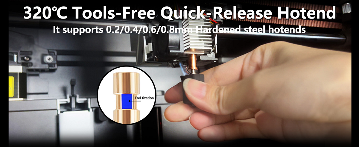 Hotend for FDM 3D Printers