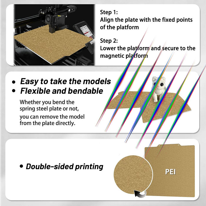 Magnetic Platform for FDM 3D Printers