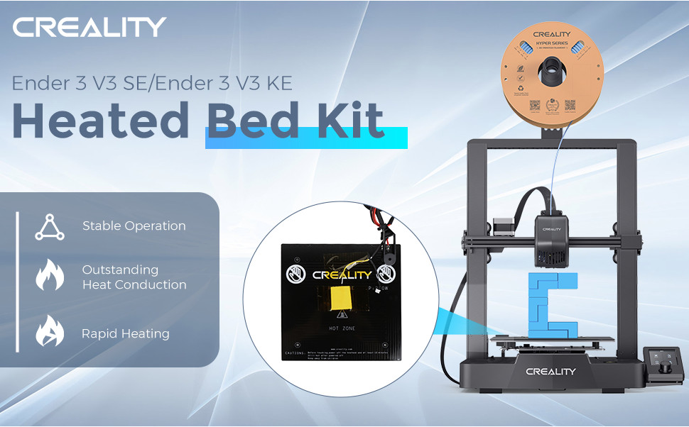 Hot Bed Kit for Ender-3 V3 SE/Ender-3 V3 KE