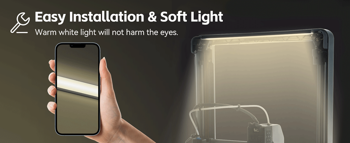 Ender-3 V3 LED Light Bar Kit