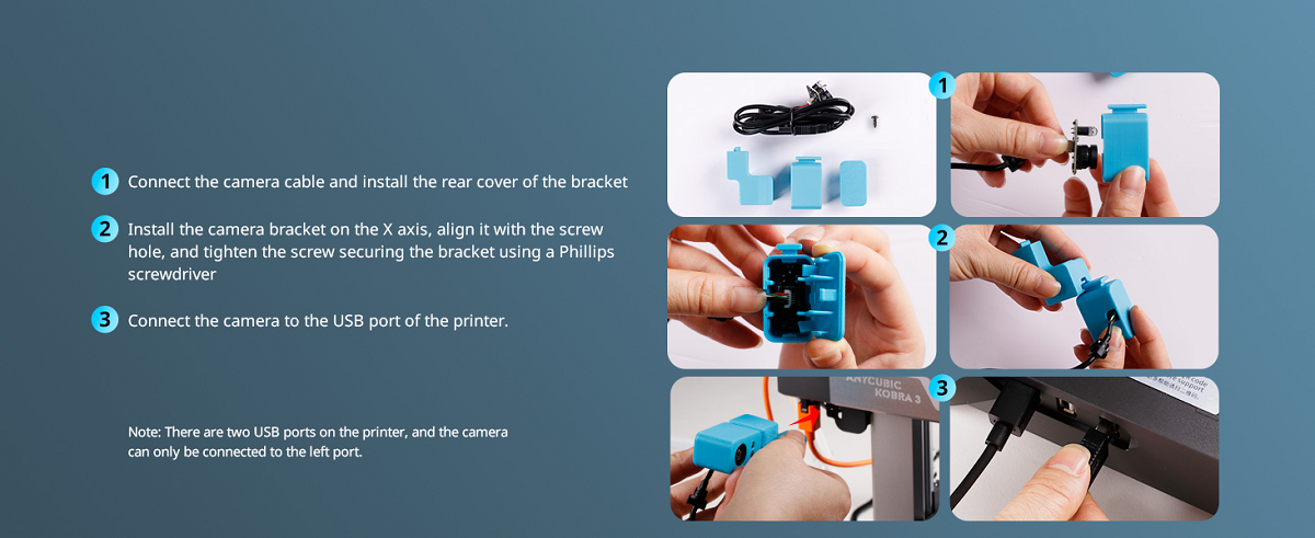 Camera for FDM 3D Printers