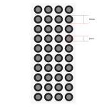 6mm Scanner Reflective Markers for 3D Scanners