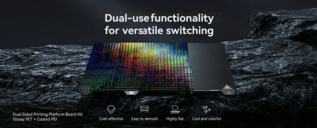 Dual-Sided Printing PET "Phantom" Platform Board（Without soft magnetic sticker ）