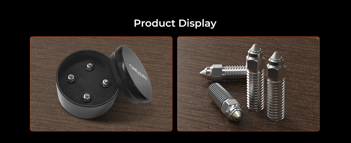 Creality High Flow Nozzle Kit for K1/K1 Max/Ender-3 V3 KE/CR-10 SE