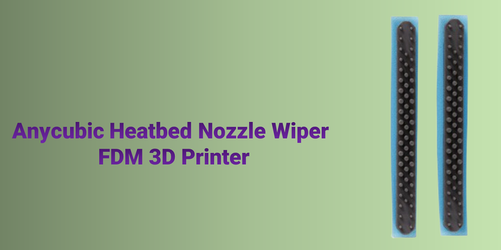 Heatbed Nozzle Wiper for FDM 3D Printers