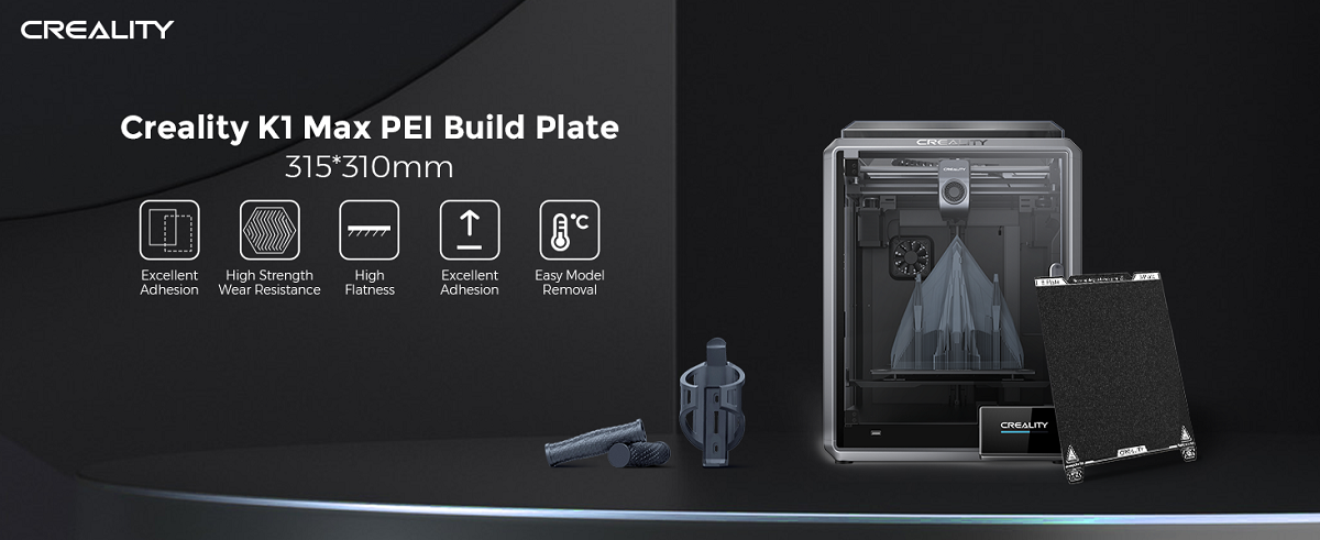 Creality K1 Max PEI Build Plate Kit 315*310mm