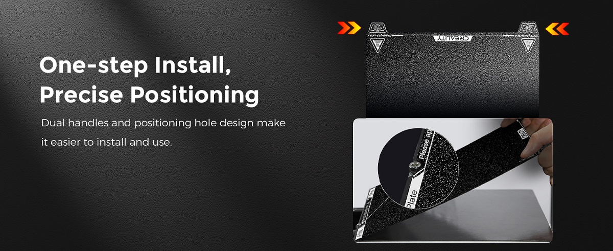 Creality K1 Max PEI Build Plate Kit 315*310mm