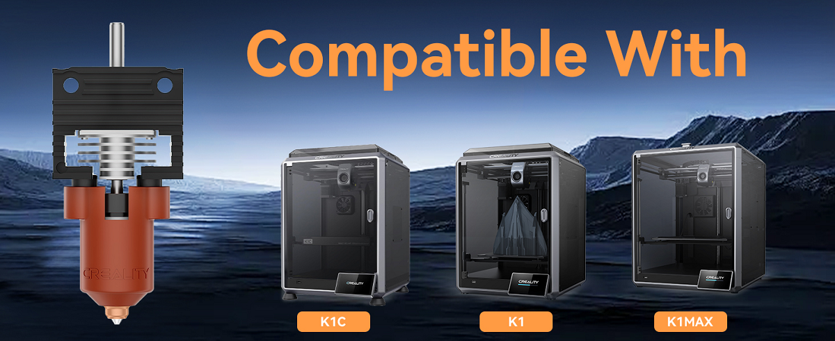 K1 Series Ceramic Heating Block Kit—Quick-swap Nozzle Kit