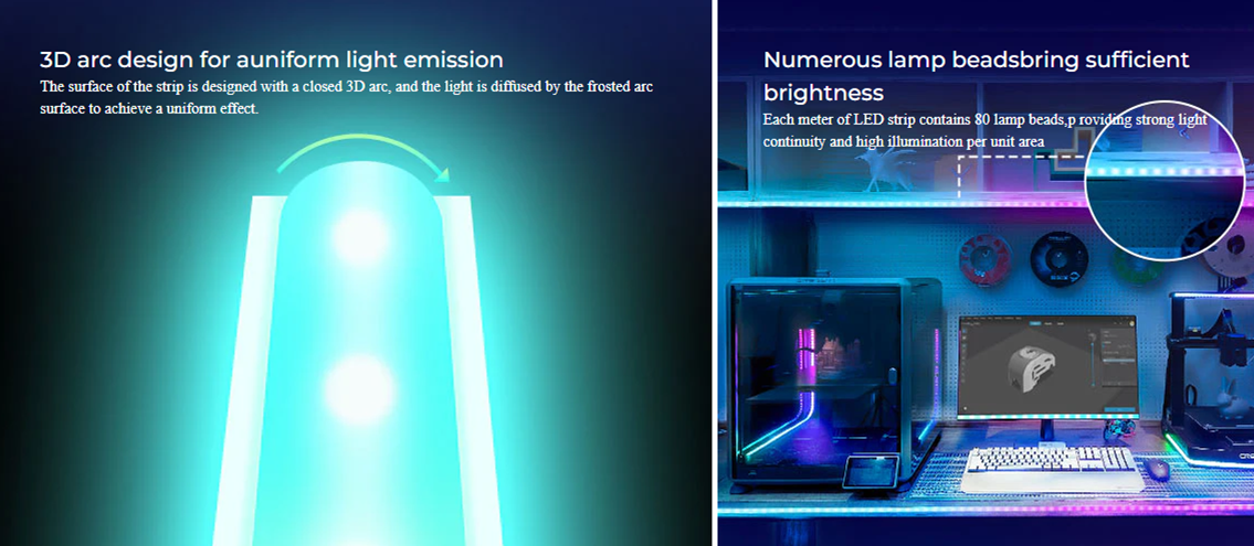 Creality Colorful DIY LED Strip