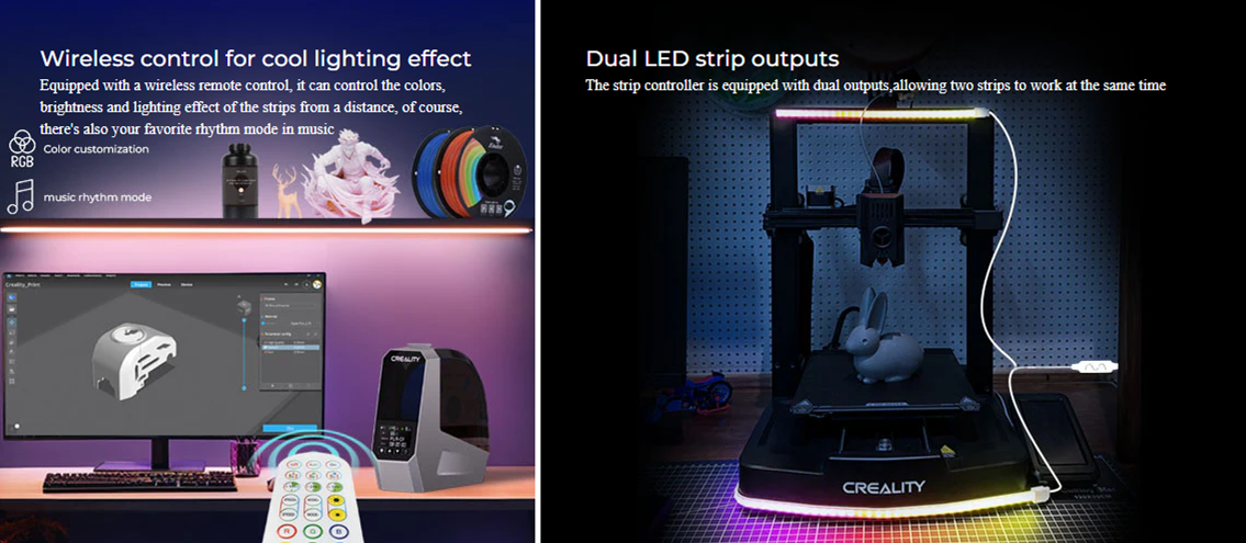 Creality Colorful DIY LED Strip