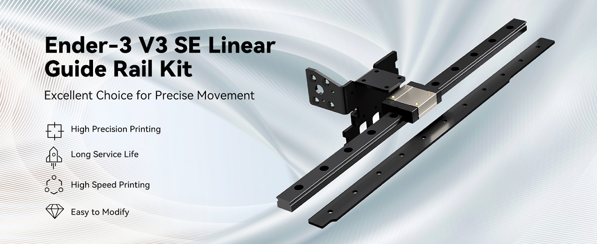 Creality Upgrade Ender-3 V3 SE Linear Guide Rail Kit