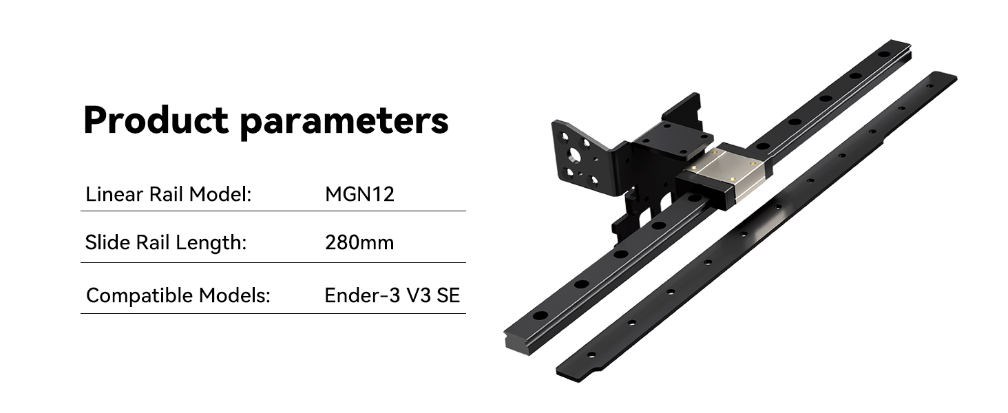 Creality Upgrade Ender-3 V3 SE Linear Guide Rail Kit