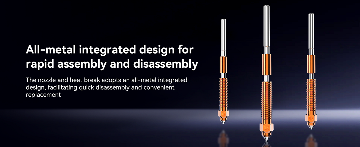 "Unicorn" Quick-Swap Nozzle Kit for K1C/Ender-3 V3/Ender-3 V3 Plus