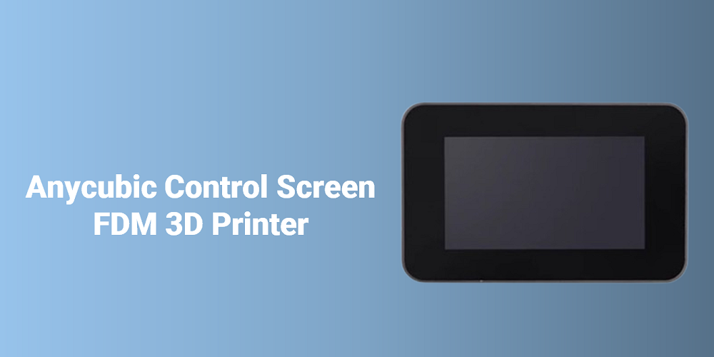 Control Screen for FDM 3D Printers