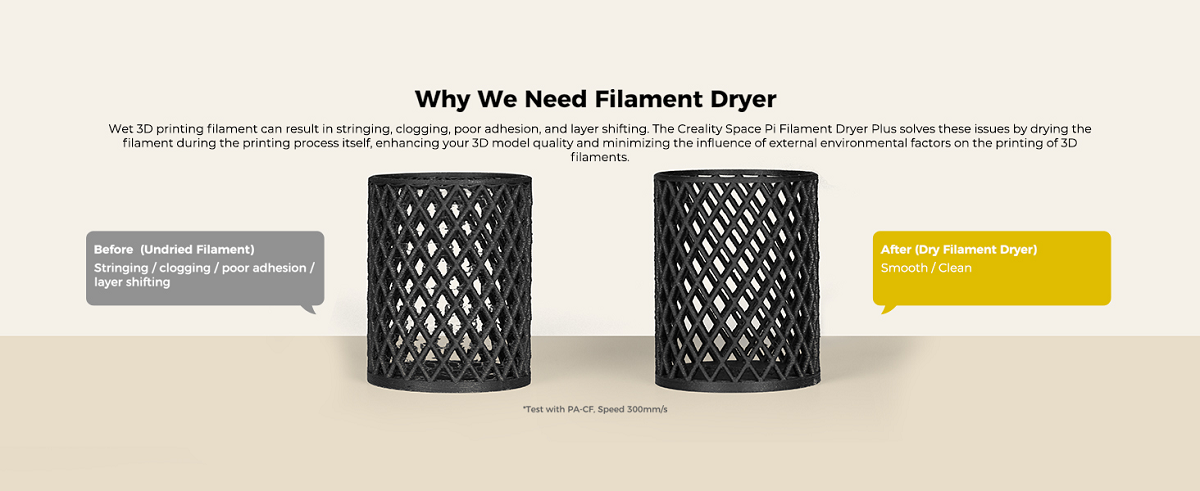 Creality Space Pi Filament Dryer Plus