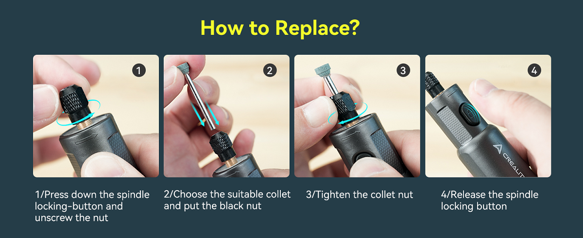 Creality Cordless Rotary Tool Kit