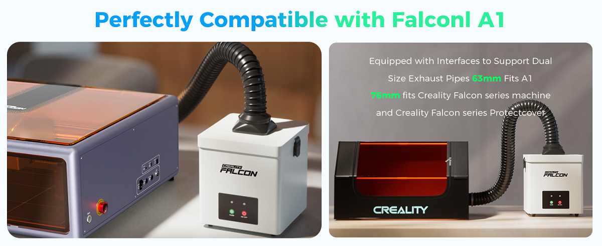 Desktop Creality Falcon Smoke Purifier YW45