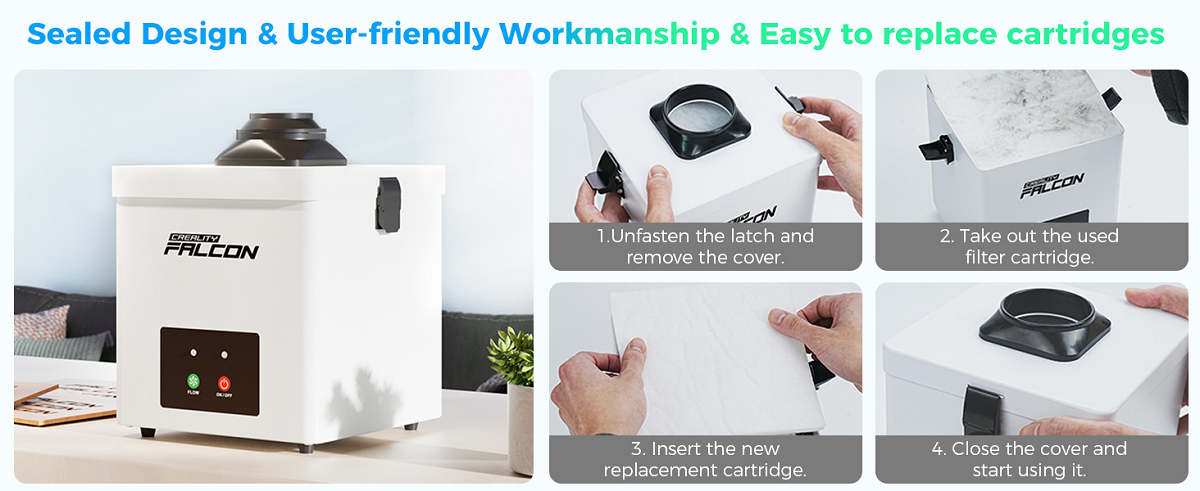 Desktop Creality Falcon Smoke Purifier YW45