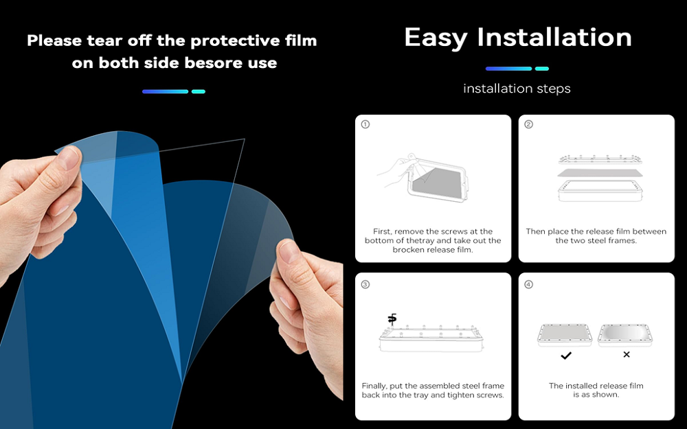 Piocreat HALOT-X1 NACF Film 16K (5 Pcs)