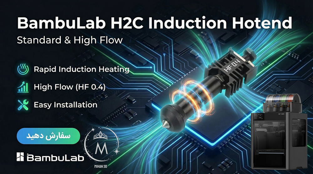 H2C Induction Hotend - Standard & High Flow