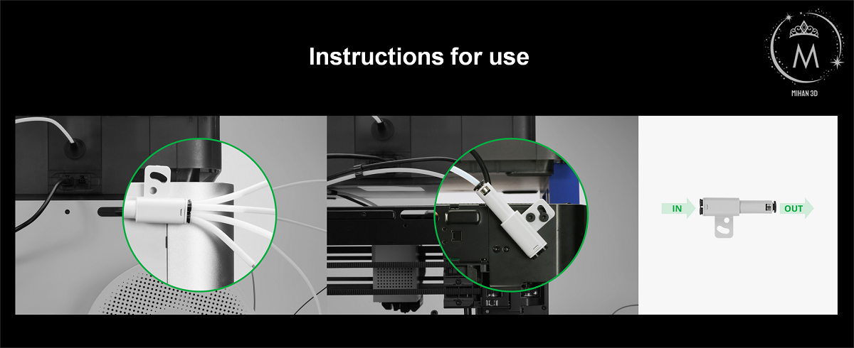 Bambu 4-in-1 PTFE Adapter