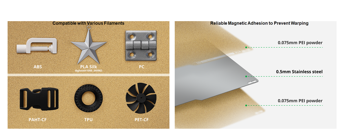 Bambu Textured PEI Plate