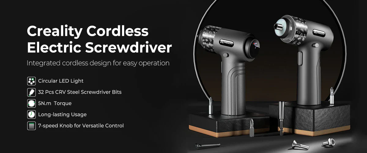 Creality Cordless Electric Screwdriver