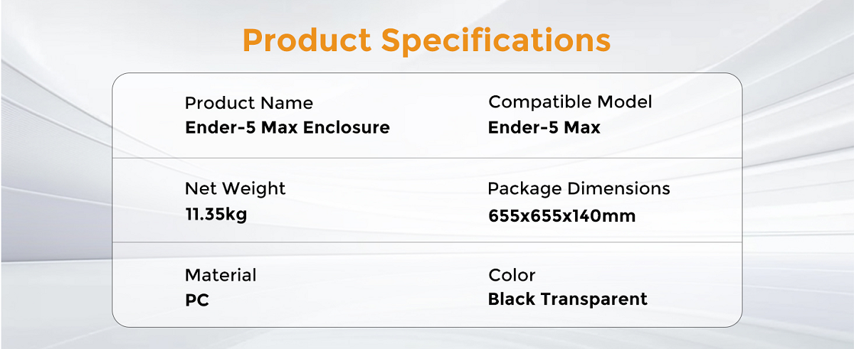 Ender-5 Max Enclosure