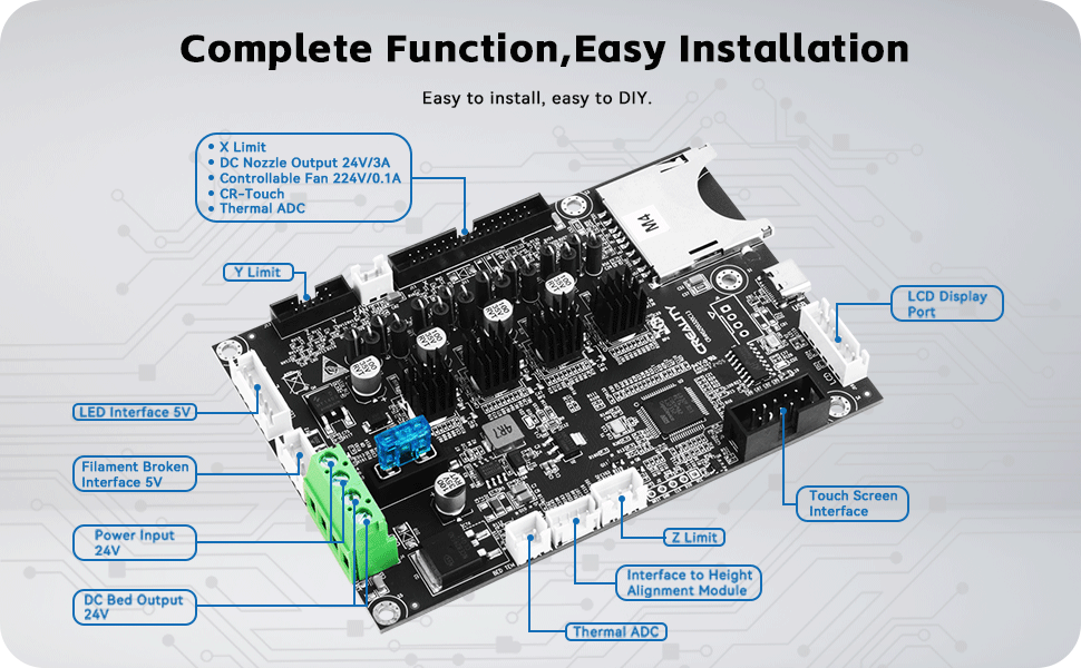 Ender-3 V3 SE Mainboard Kit