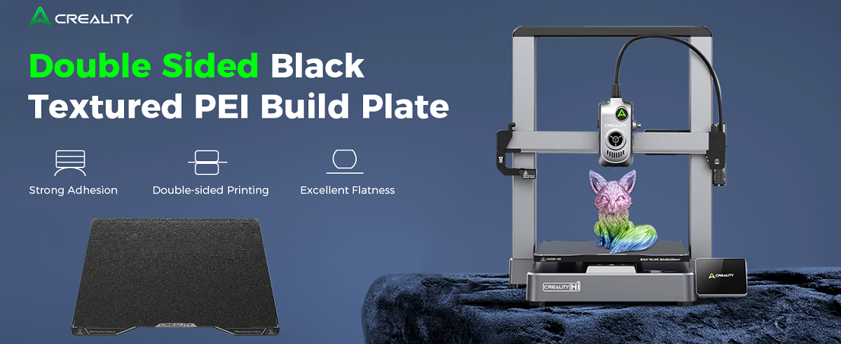 Creality Hi Double Sided Black Textured PEI Build Plate