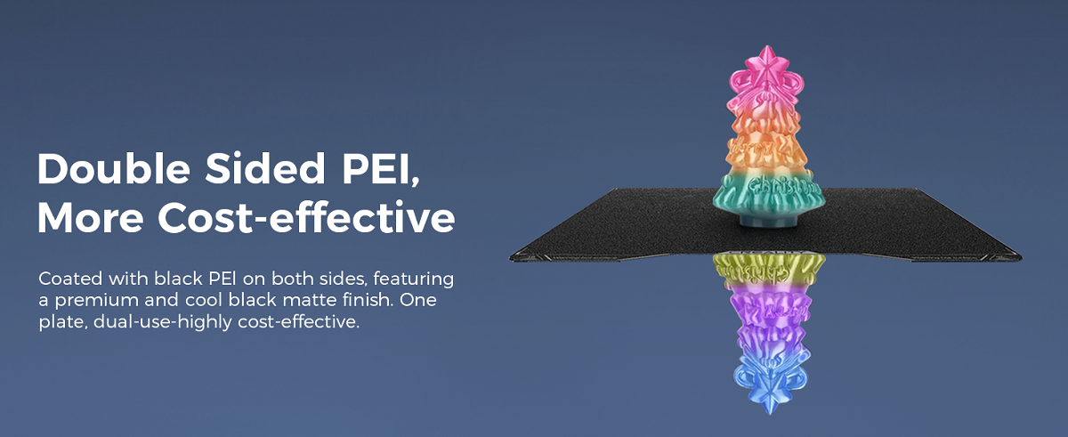 Creality Hi Double Sided Black Textured PEI Build Plate