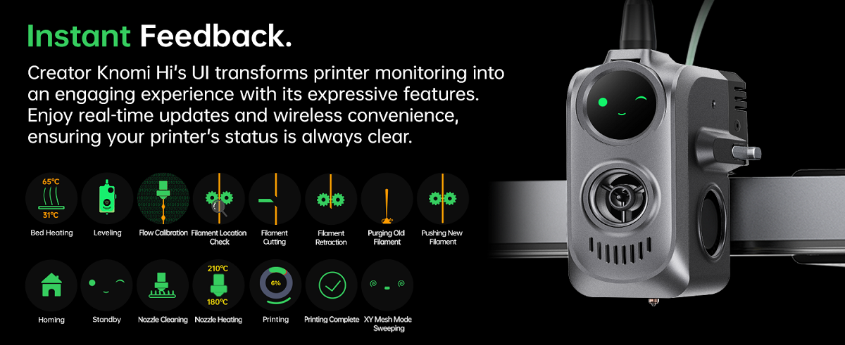 Creator Knomi Hi for Creality Hi