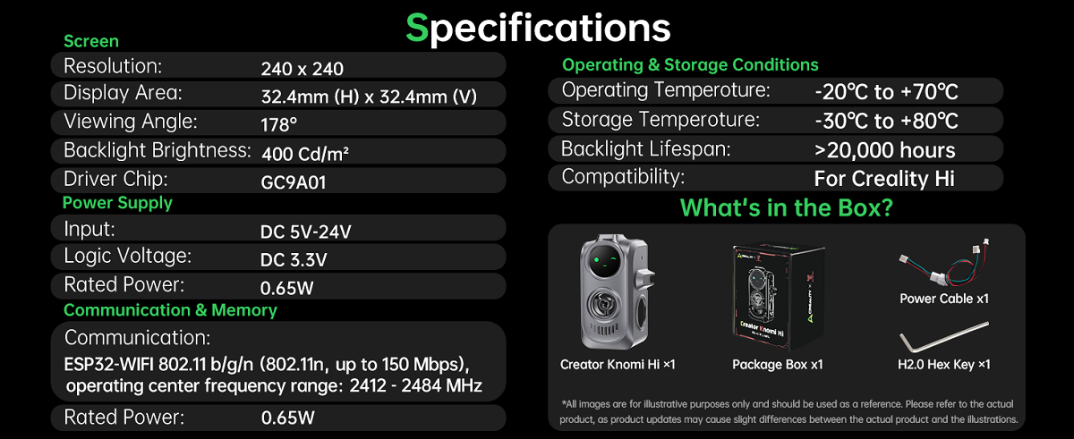 Creator Knomi Hi for Creality Hi