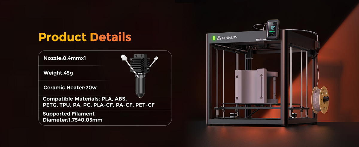 Ender-5 Max Ceramic Heating Block Kit