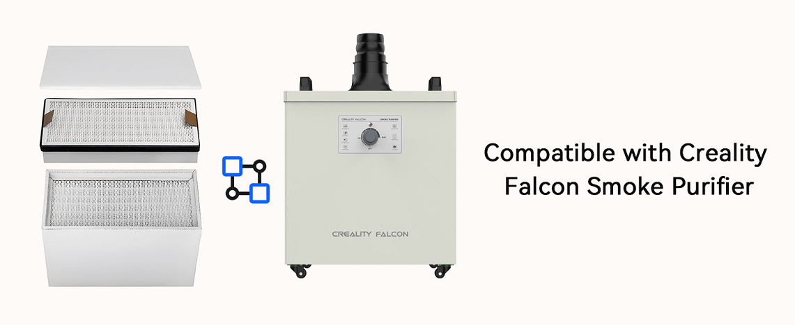 Filter Replacement for Creality Falcon Smoke Purifier