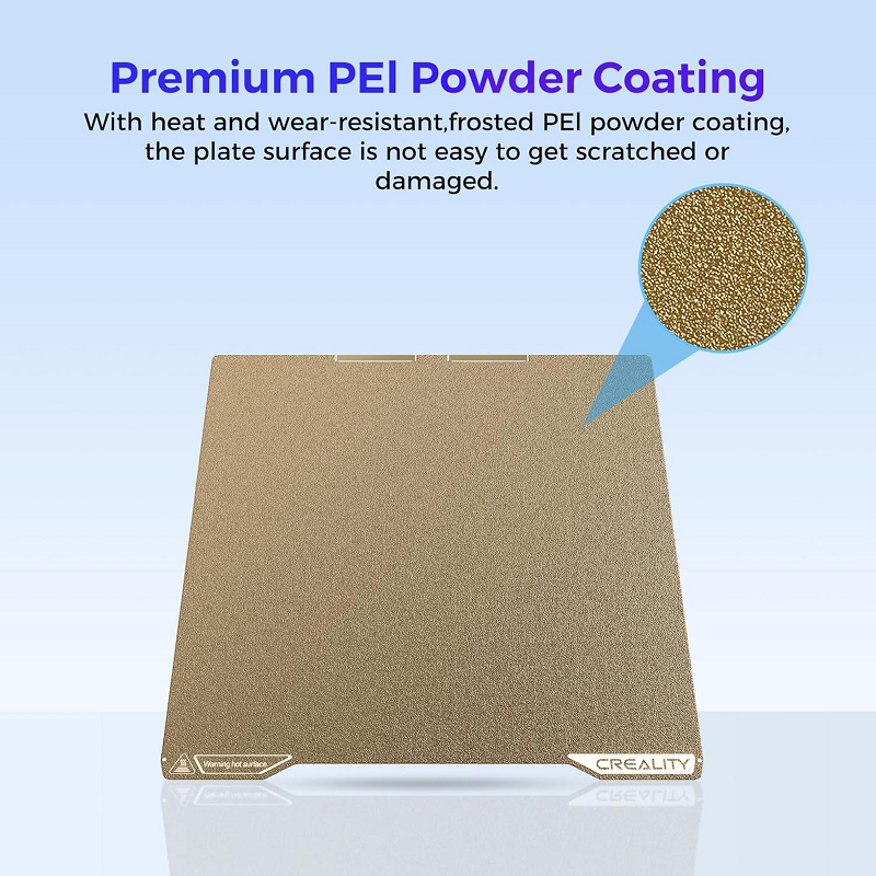 K2 PEI Double Sided Frosted Build Plate