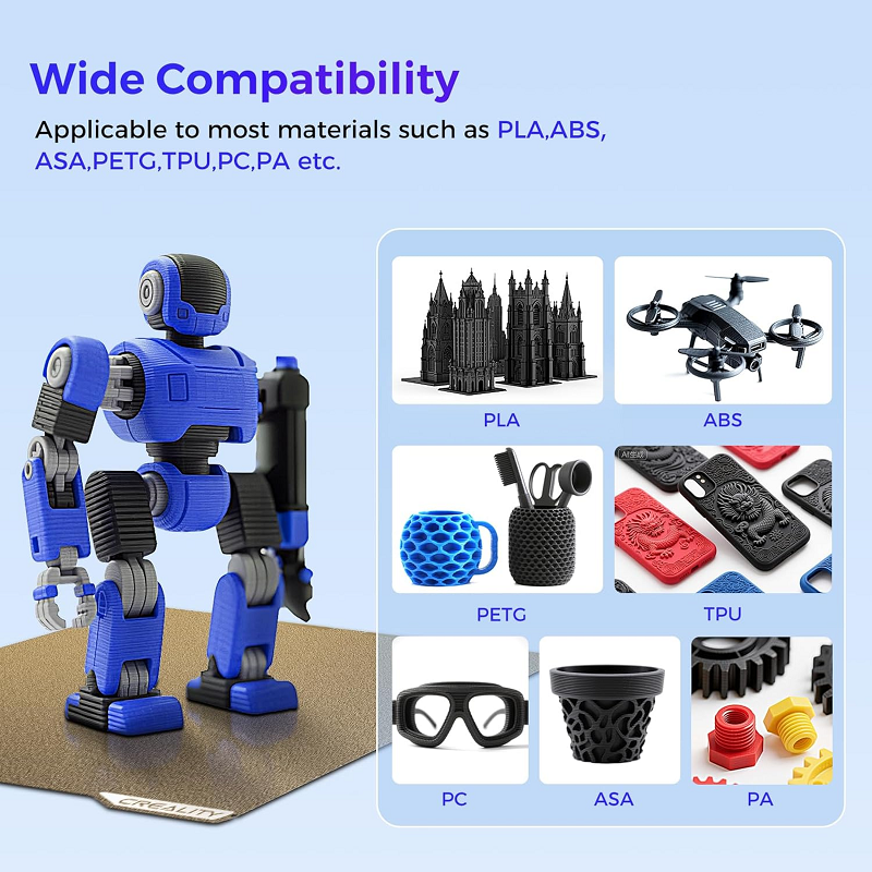 K2 PEI Double Sided Frosted Build Plate