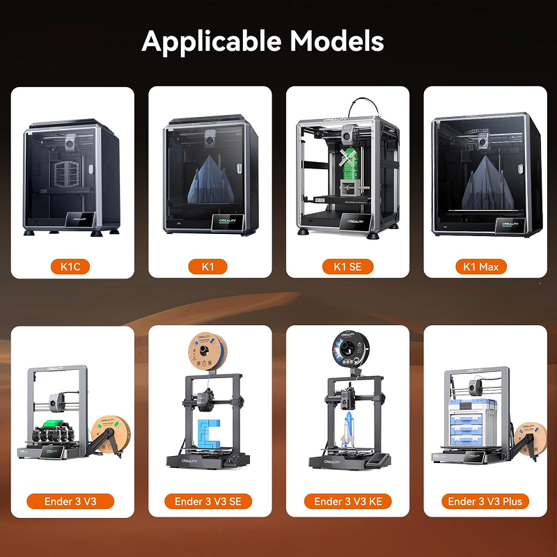 K1 Series Genuine E3D Brass High Flow Nozzle Assembly 0.4/0.6/0.8mm