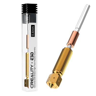 K1 Series Genuine E3D Brass High Flow Nozzle Assembly 0.4/0.6/0.8mm