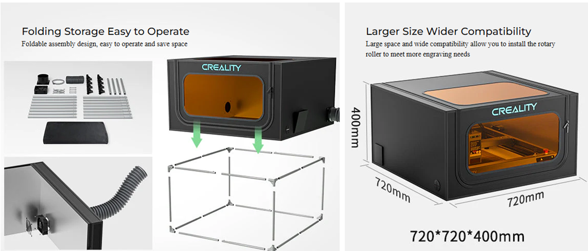 Laser Engraver Enclosure Pro