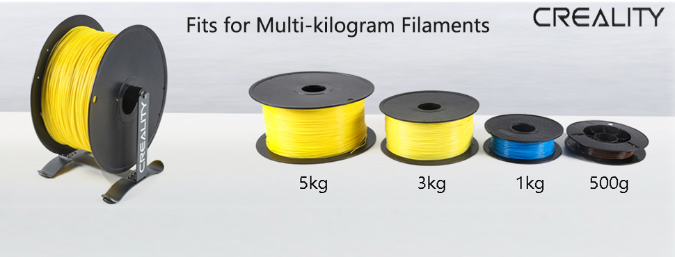 3D Printer Multi-kilo Feeding Holder（Black）