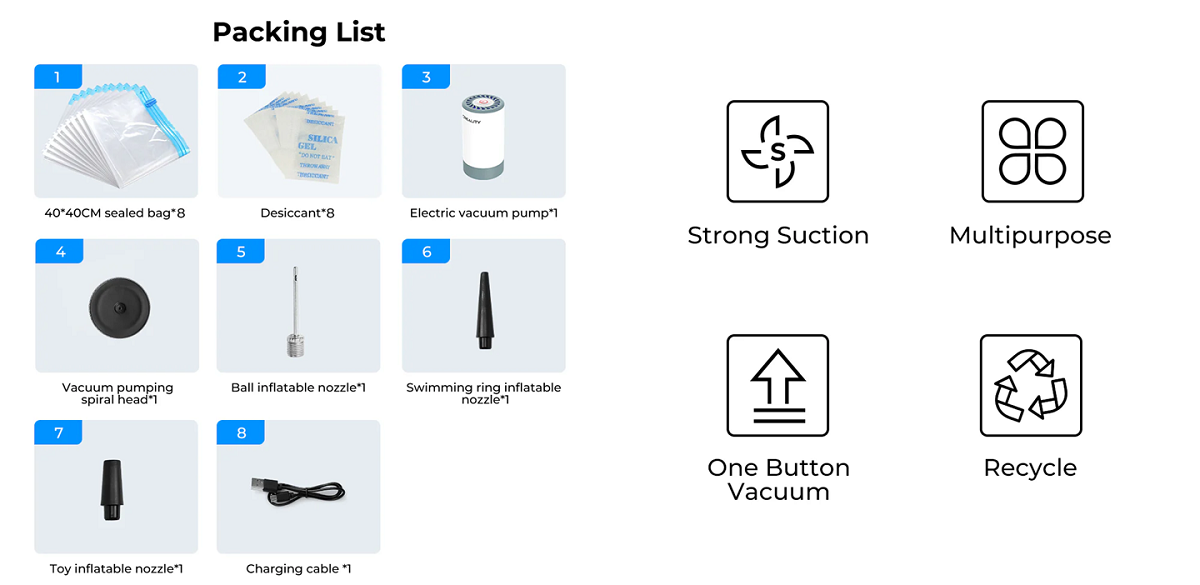 Filament Vacuum Storage Kit