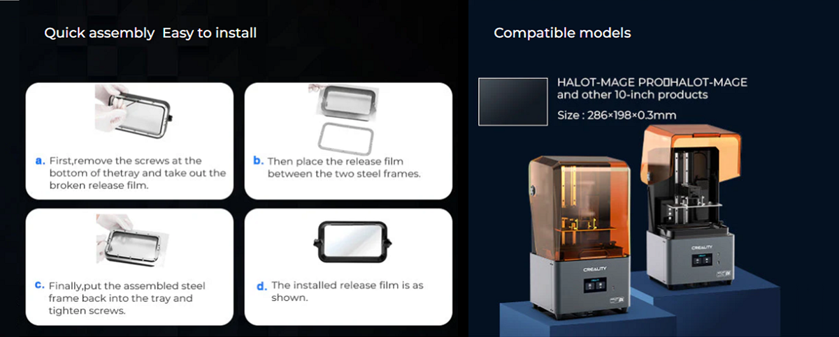 Pictor Film-High Speed Release Film for Halot-Mage/ Halot-Mage Pro