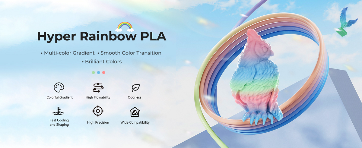 Hyper Rainbow PLA